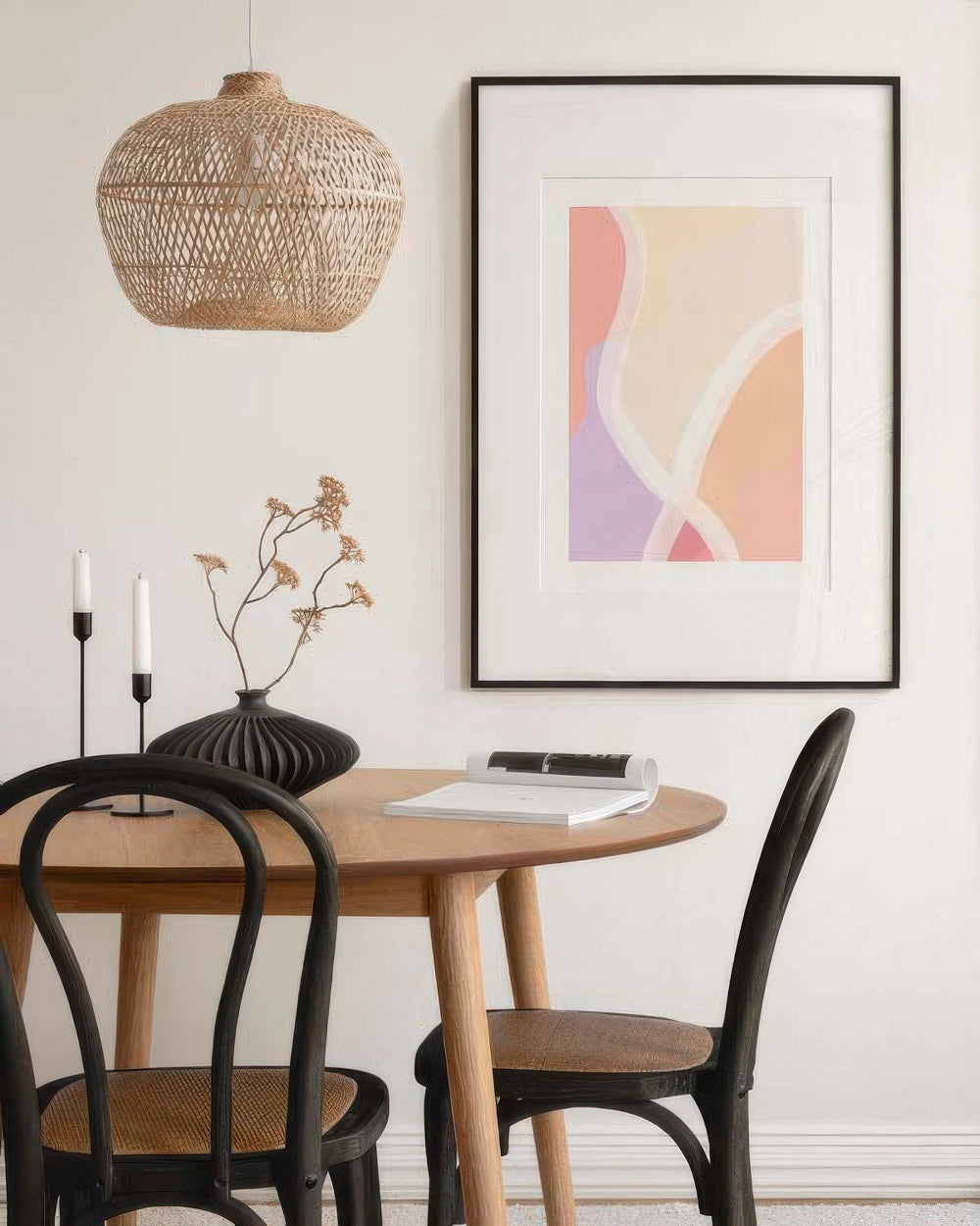 Shapes in Color No1 Print