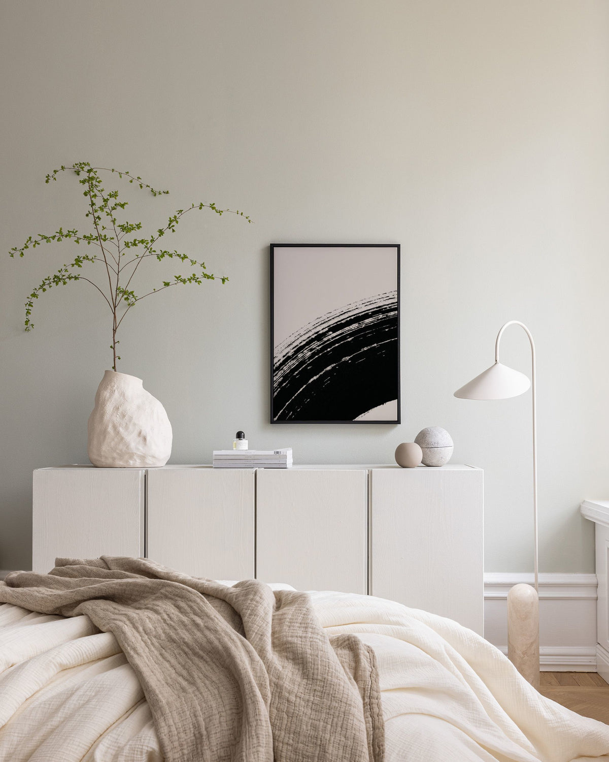 Zen Curves No3 Canvas print