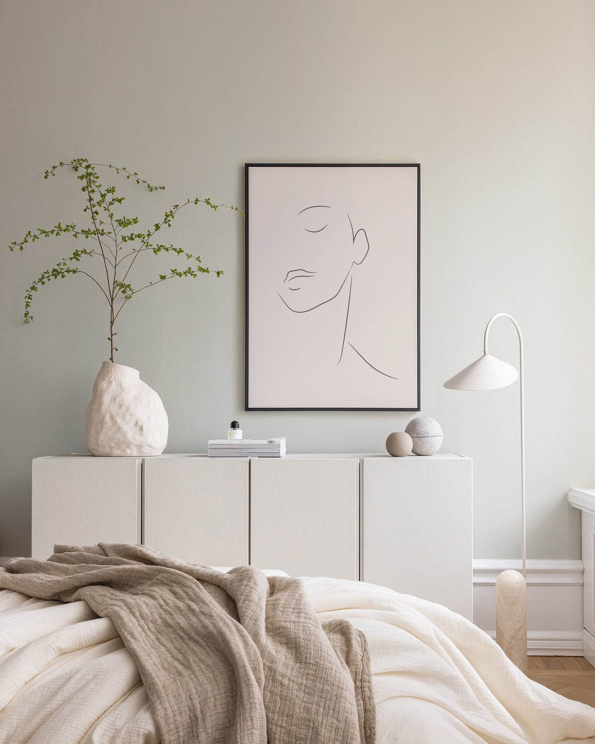Simple Lines No2 Canvas print