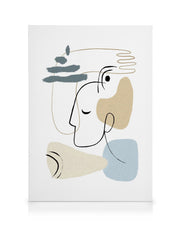Abstract Forms No1 Canvas print