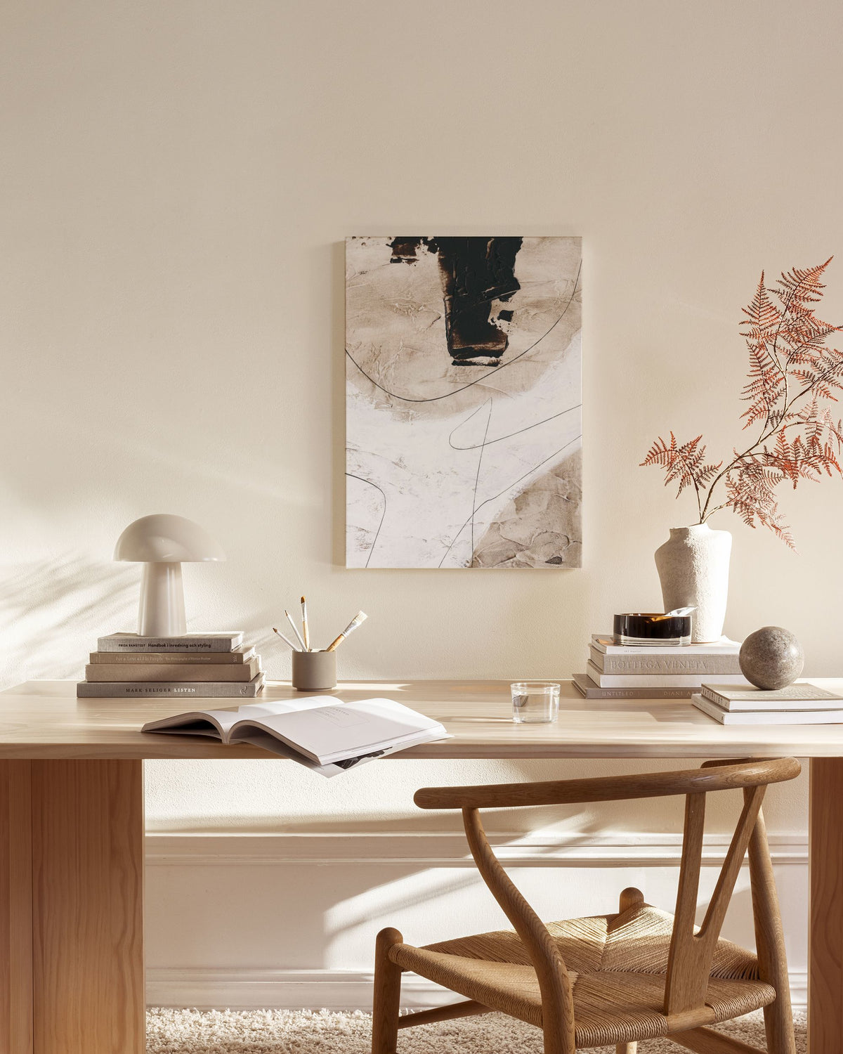 Raw Expression No2 Canvas print