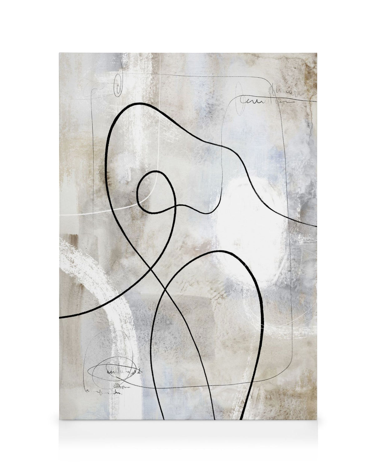 Abstract Paint Figure No2 Canvas print