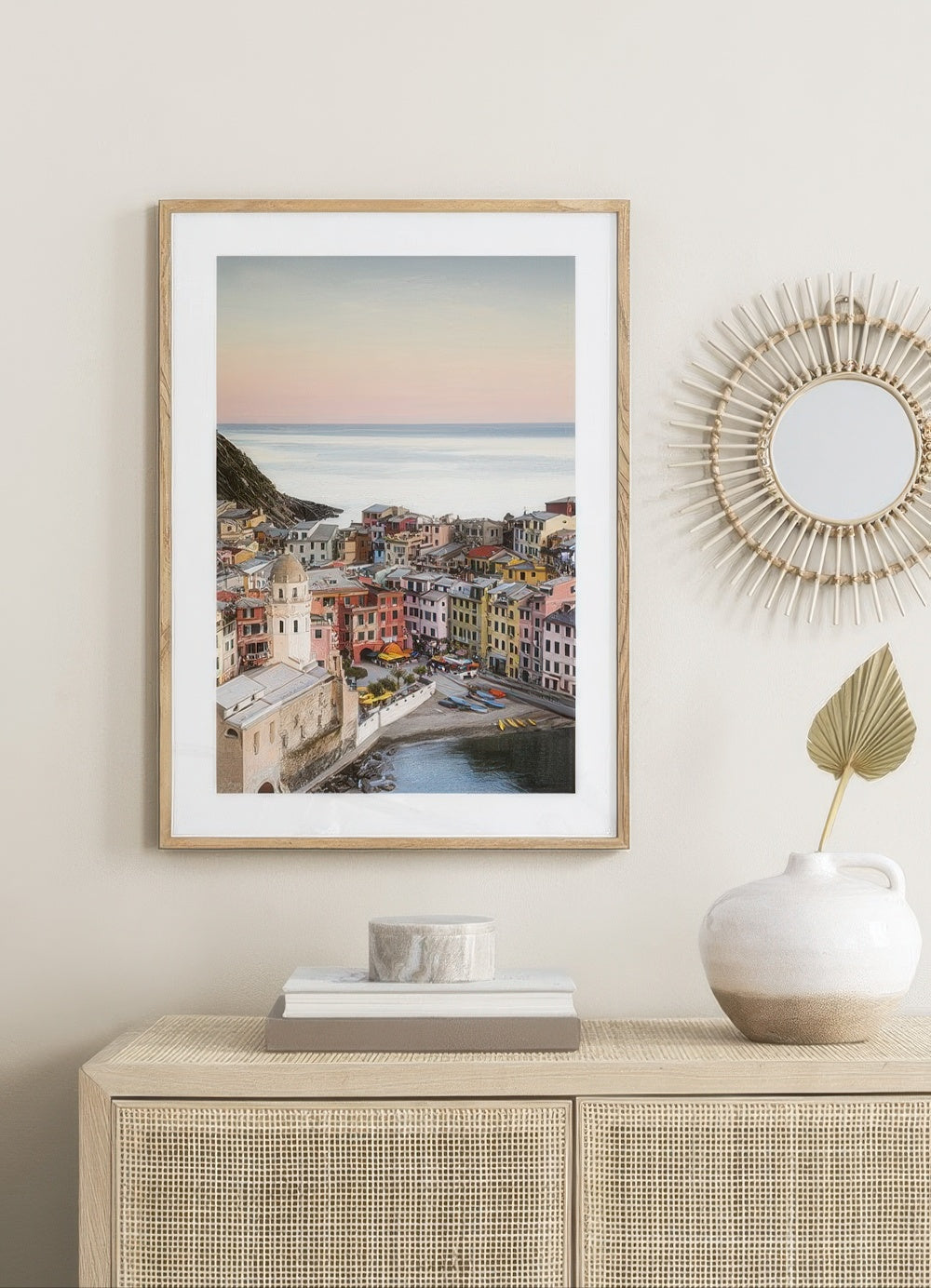 Vernazza Sunset Print
