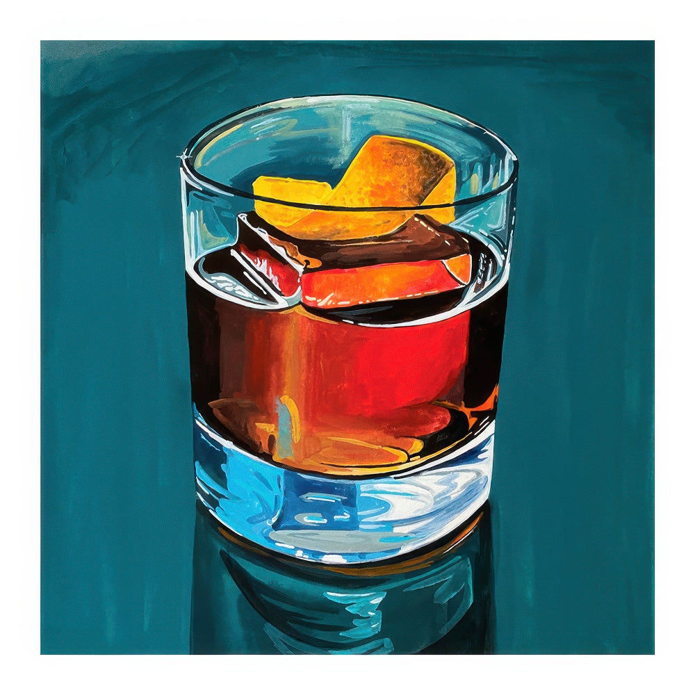 Kate Birch - Old Fashioned with a Twist of Orange Print