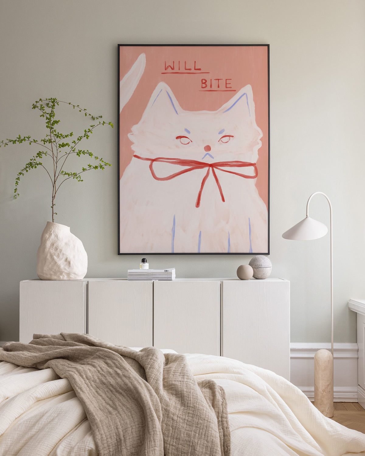 Kit Agar - Will Bite Canvas print