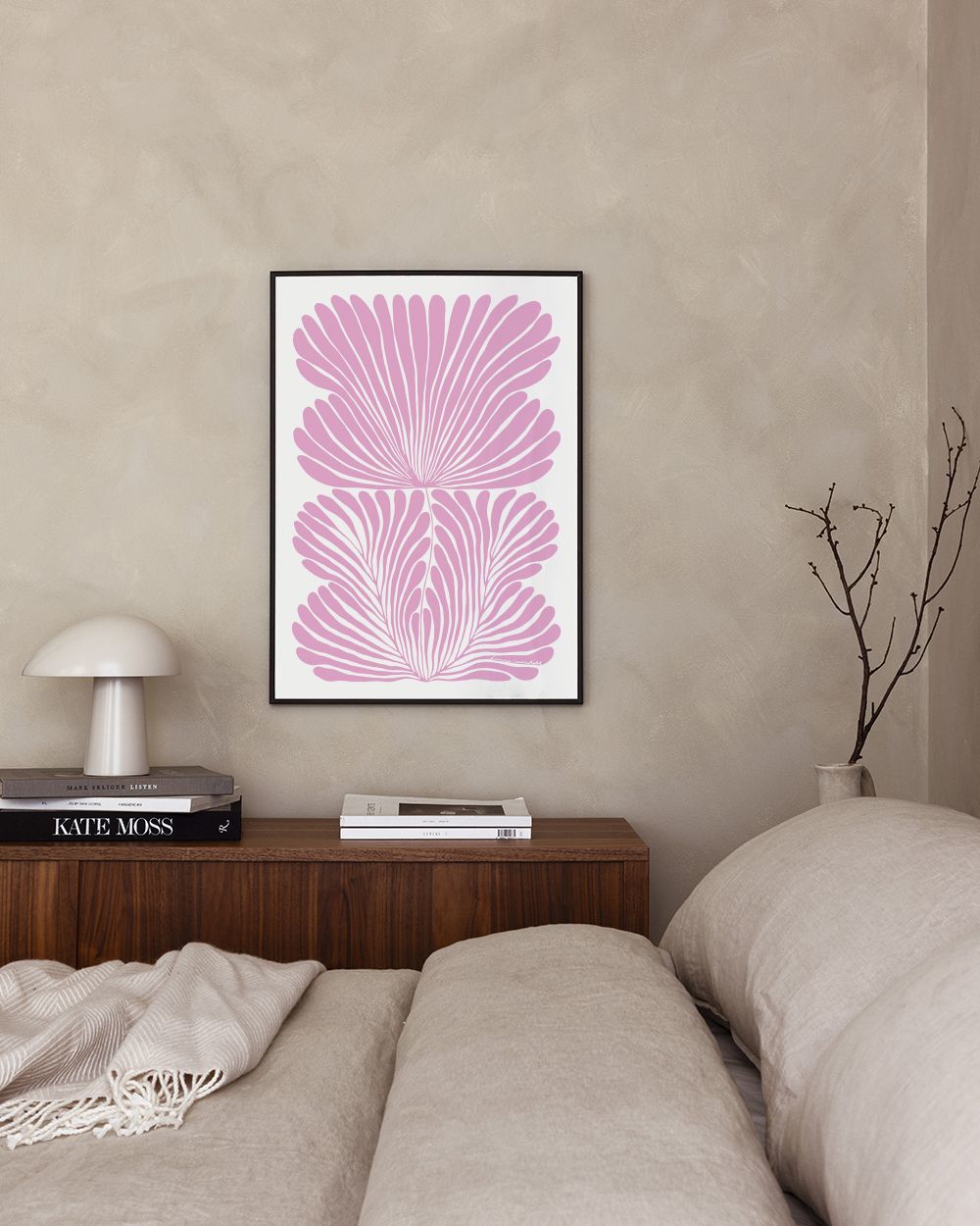 Laura Gröndahl - Pink Flower Print