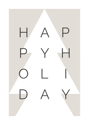 Happy Holiday Print