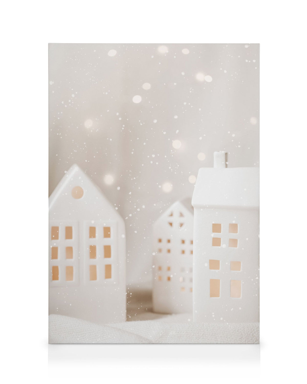 Holiday Village Canvas print
