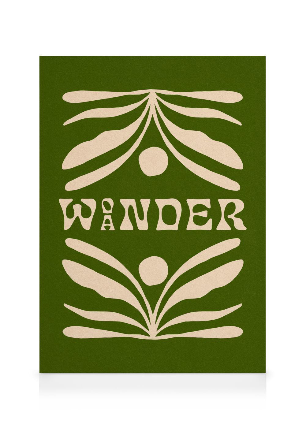 The SoulShine Co. - Woander Olive Canvas print