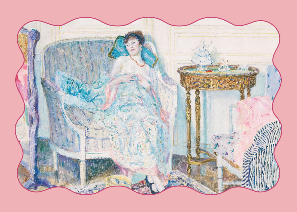 Frederick Carl Frieseke – In the Boudoir Print