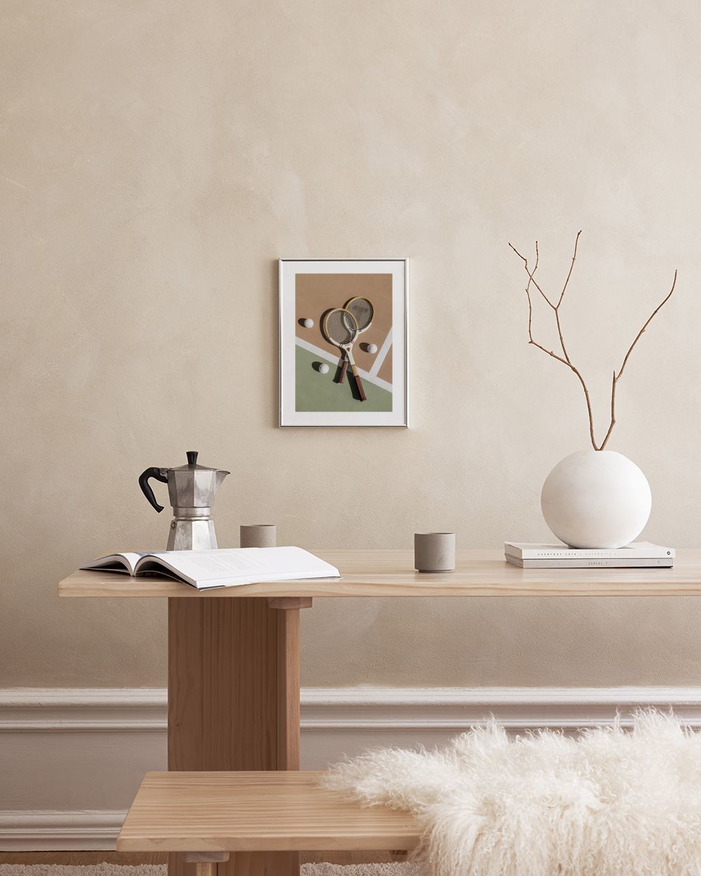 Racket Duo Print