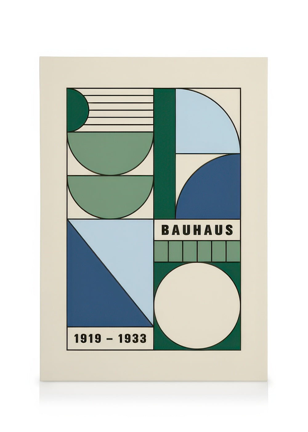 Bauhaus Composition Canvas print
