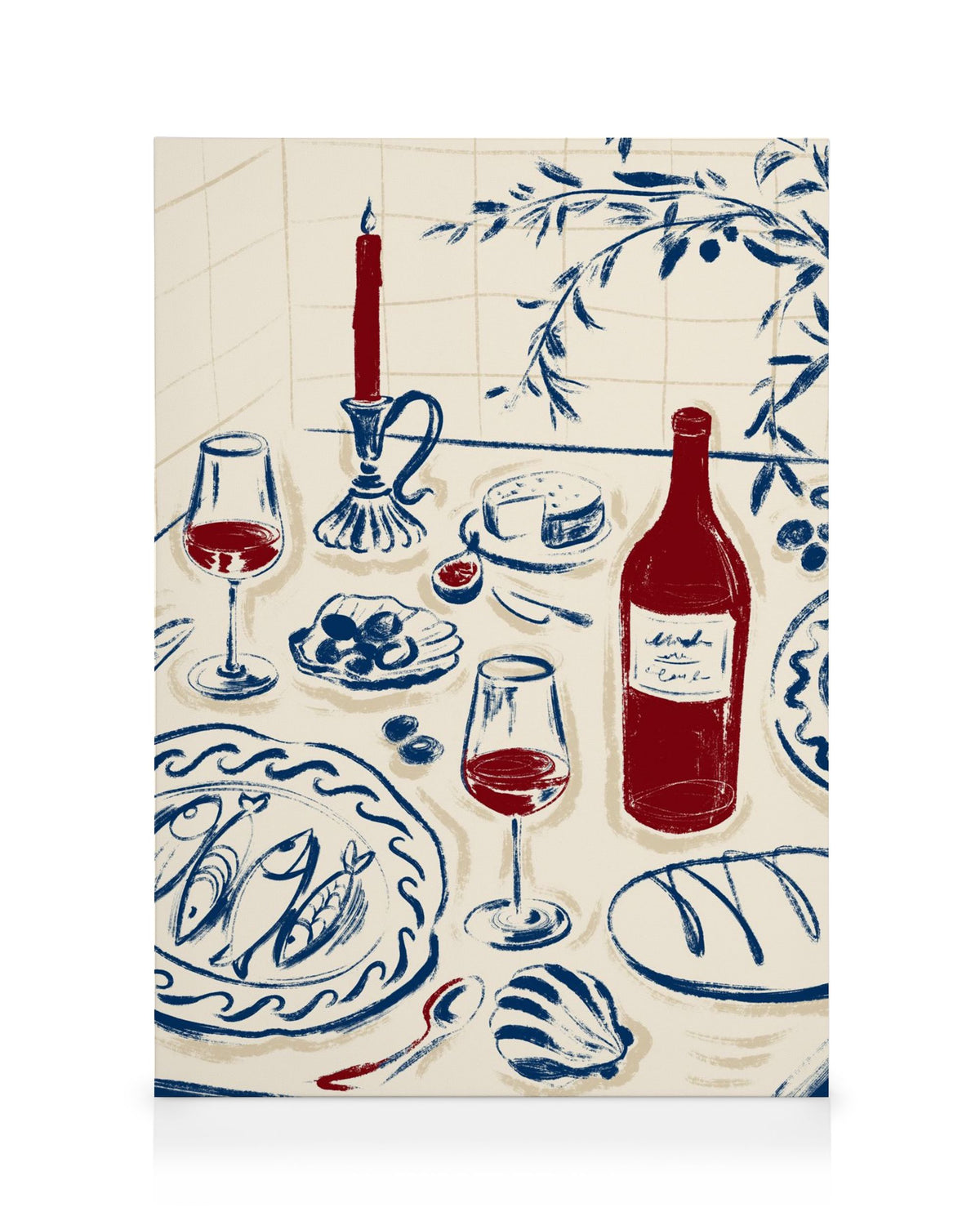Dinner is Ready Canvas print