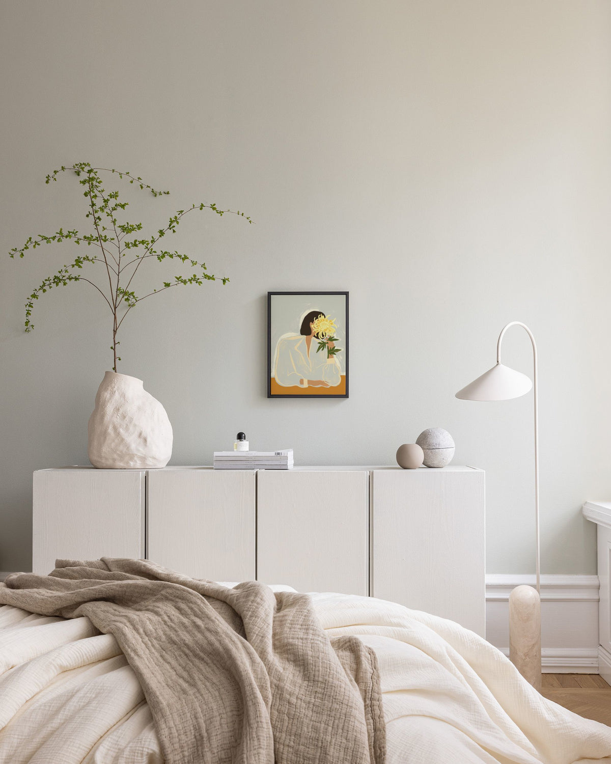 Arty Guava - Lay Hoon - The Chrysanthemum Canvas print