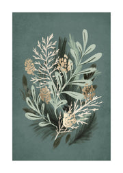 Holiday Botanical Print