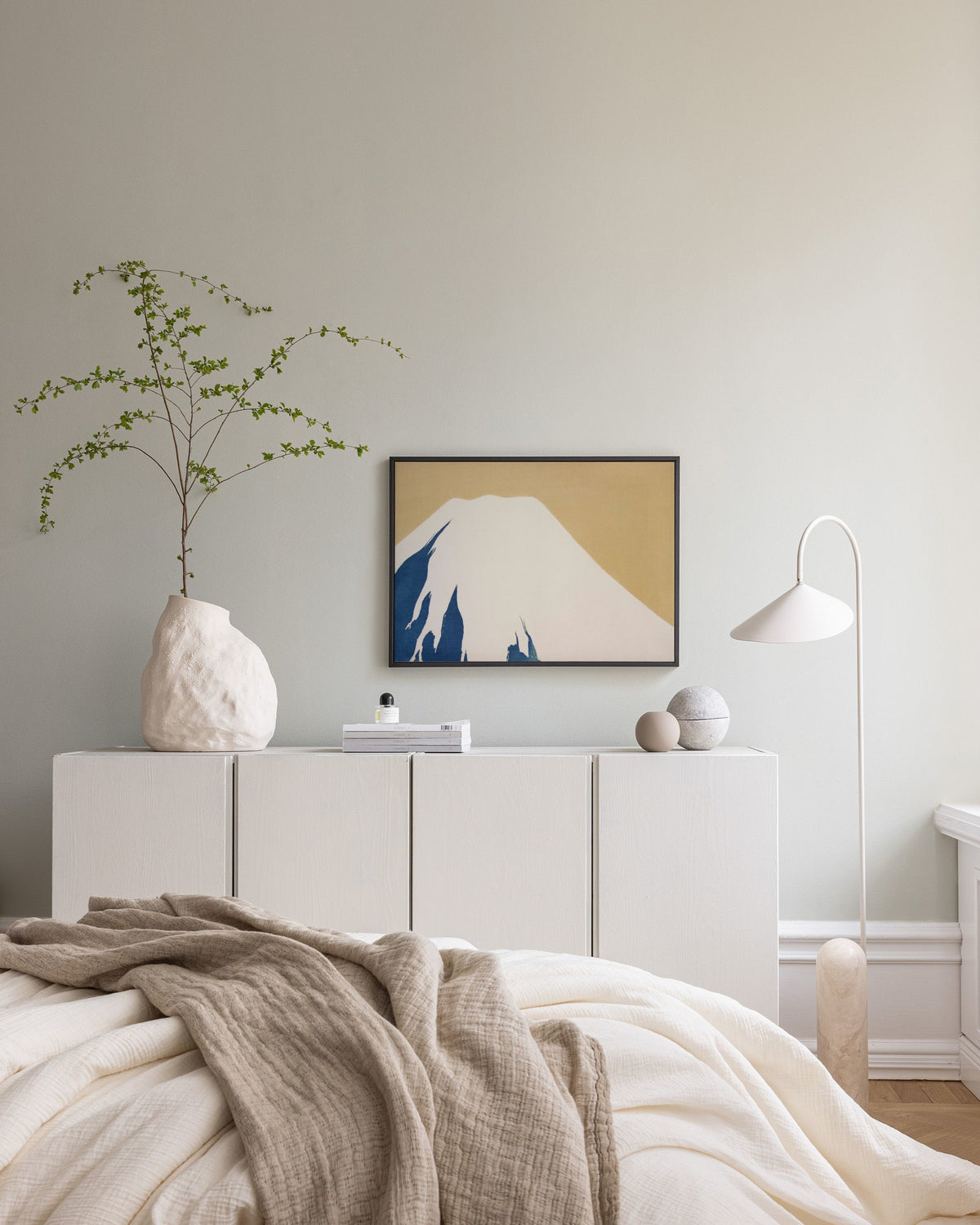 Kamisaka Sekka - Mount Fuji from Momoyogusa Canvas print