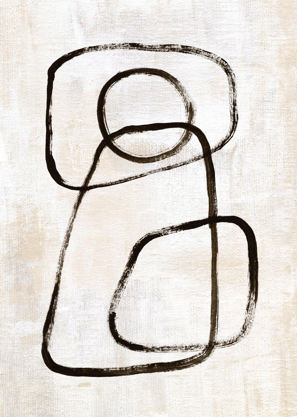 Shapes of Abstract Print
