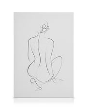Sketch Lines No2 Canvas print