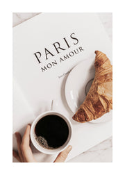 Breakfast in Paris Print