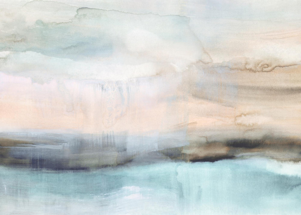 Seascape in Aquarelle Print
