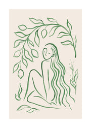Into the Green No1 Print