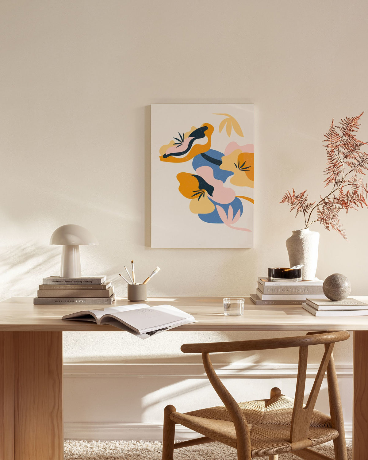 Le Jardin No5 Canvas print