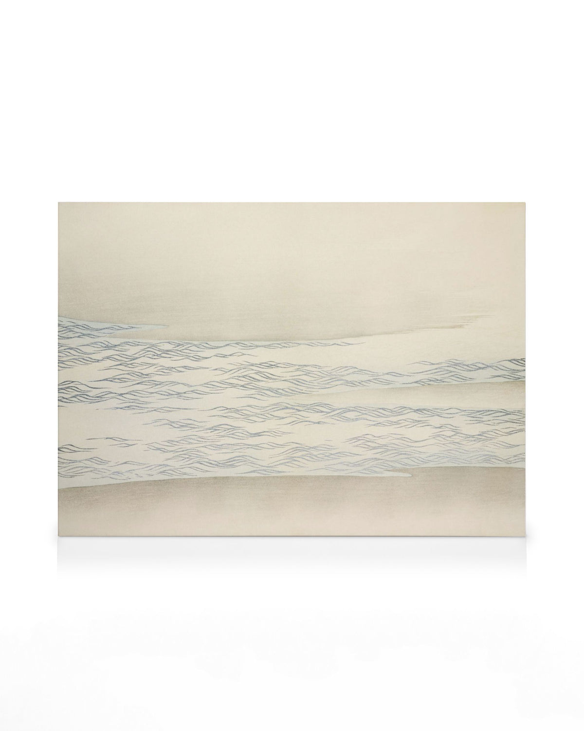 Kamisaka Sekka - Ocean Waves From Momoyogusa Canvas print
