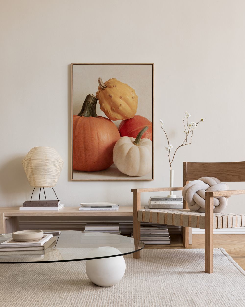 Pile of Pumpkins Canvas print