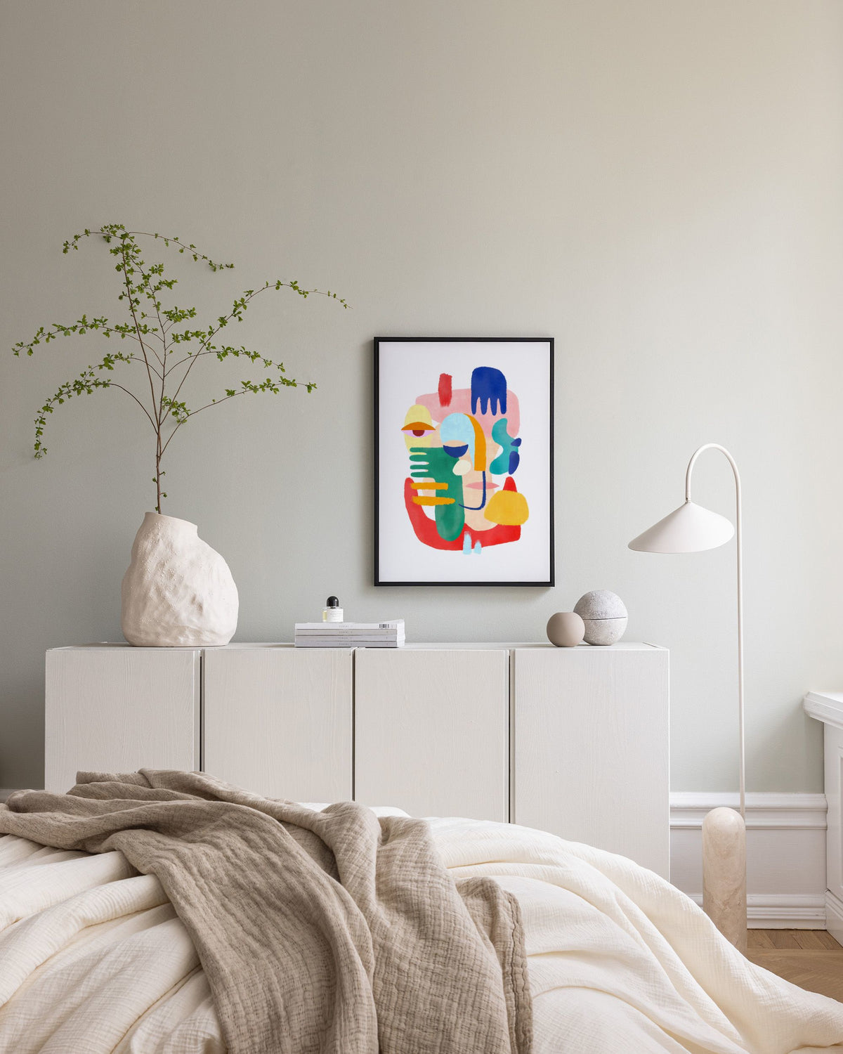 Colorful Abstract No1 Canvas print