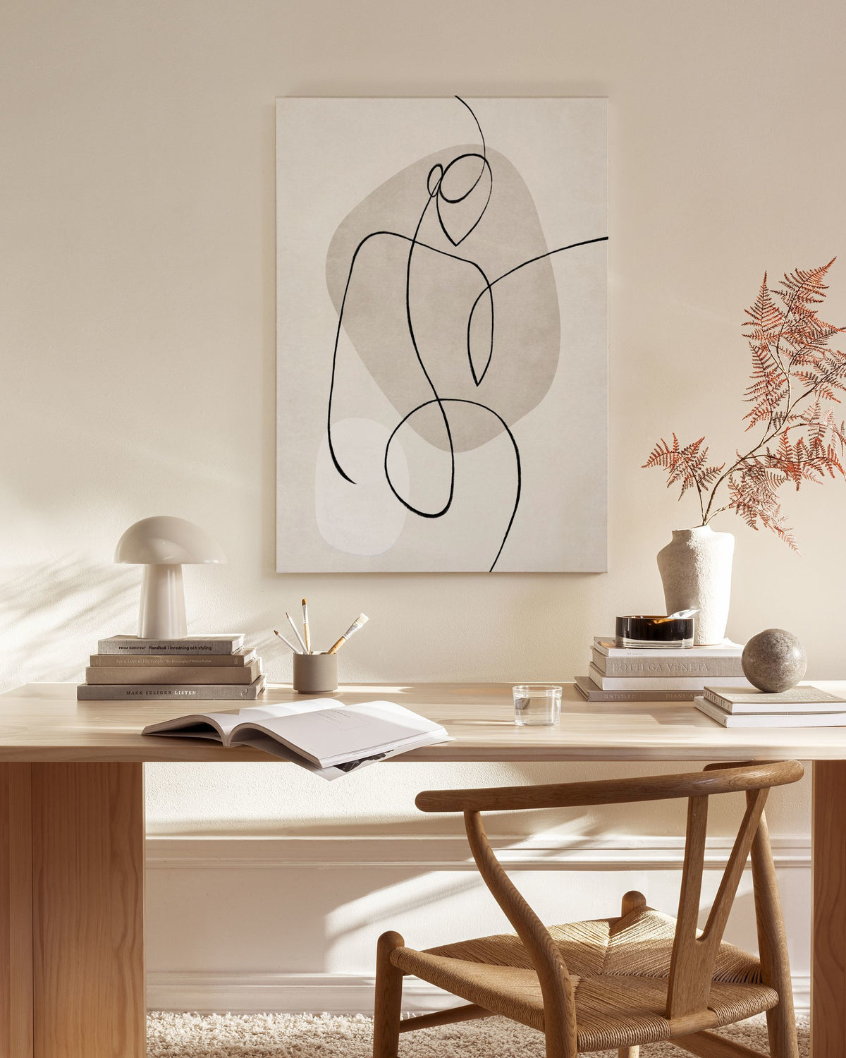 Artful Lines No2 Canvas print