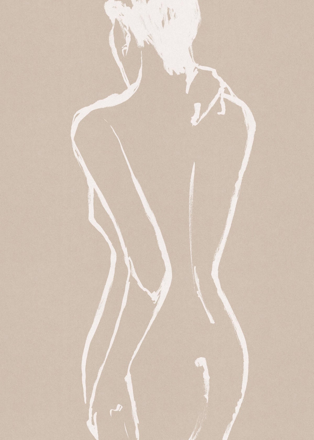 Female Figure Print