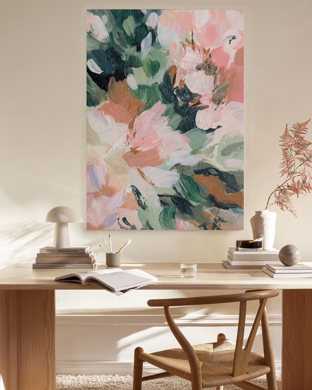 Fleurs Épanouies Canvas print