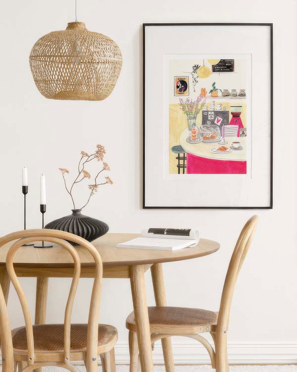 Laura Page - Swedish Café Print