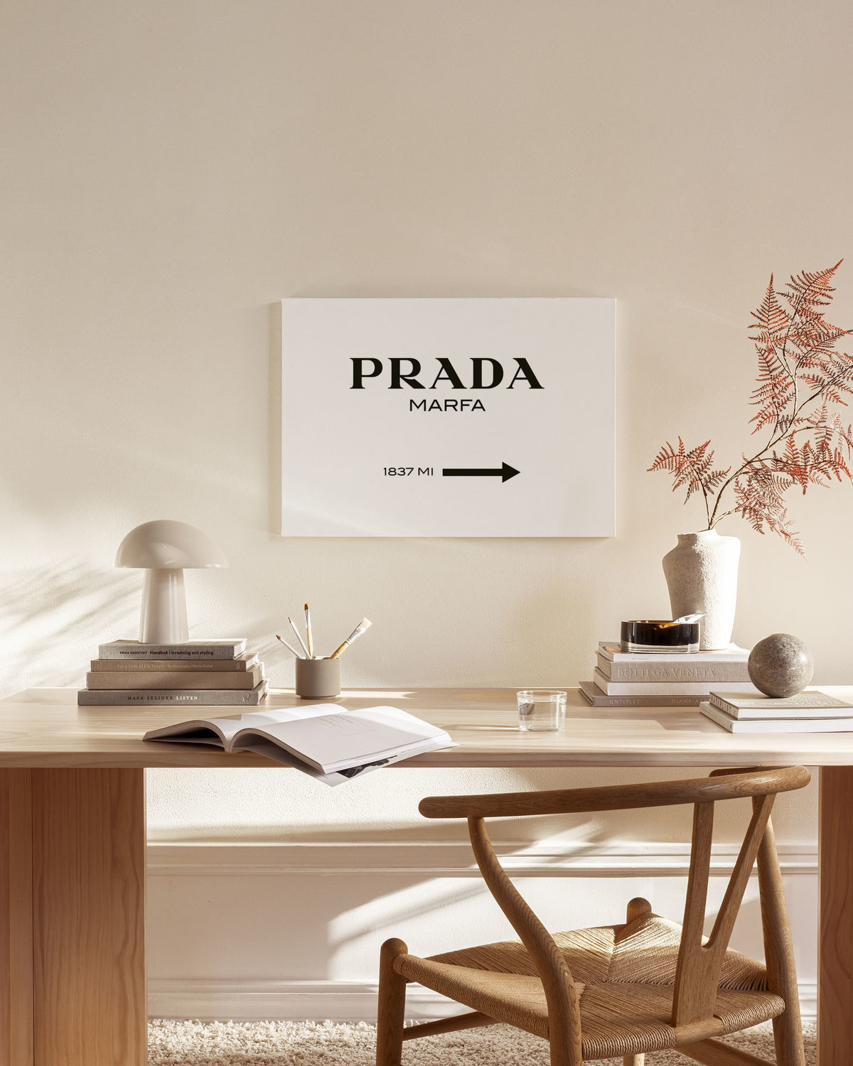 Prada Canvas print