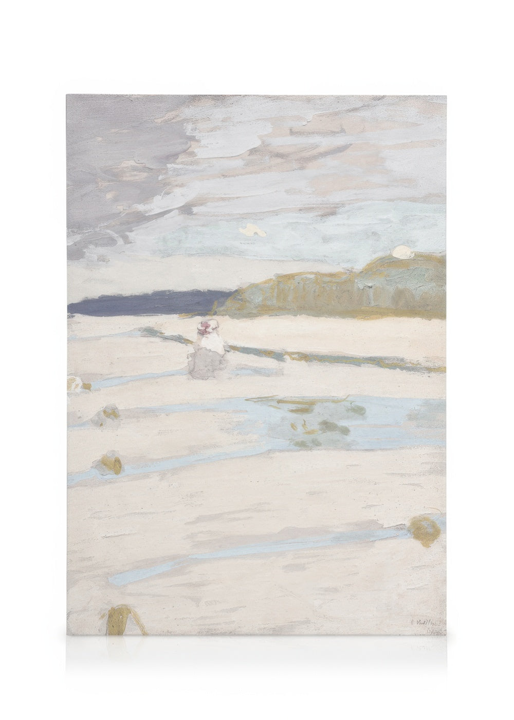 Édouard Vuillard - The Beach at Saint-Jacut Canvas print