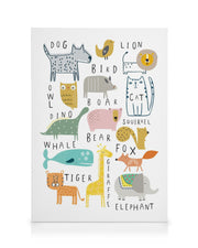 Animal Mix No2 Canvas print