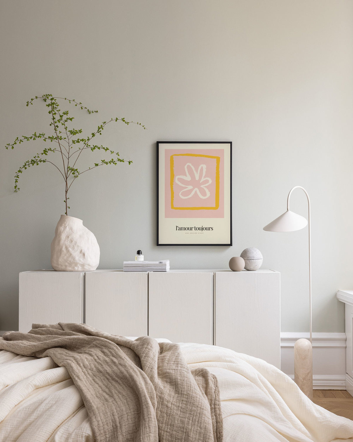 Toujours Canvas print