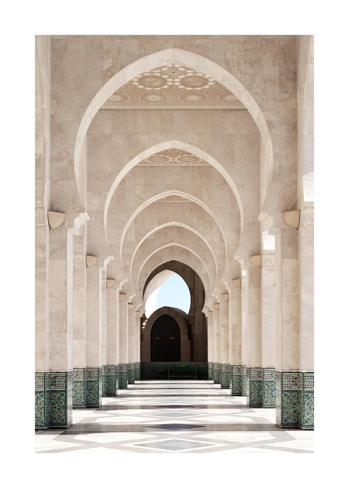 Morocco Arcade Print
