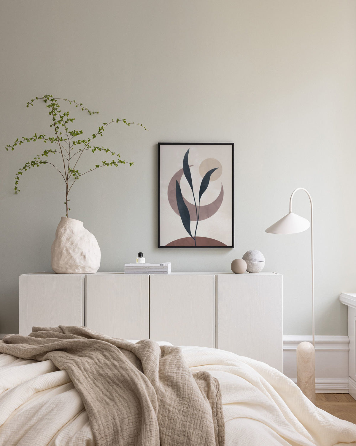 Branch Silhouette No1 Canvas print