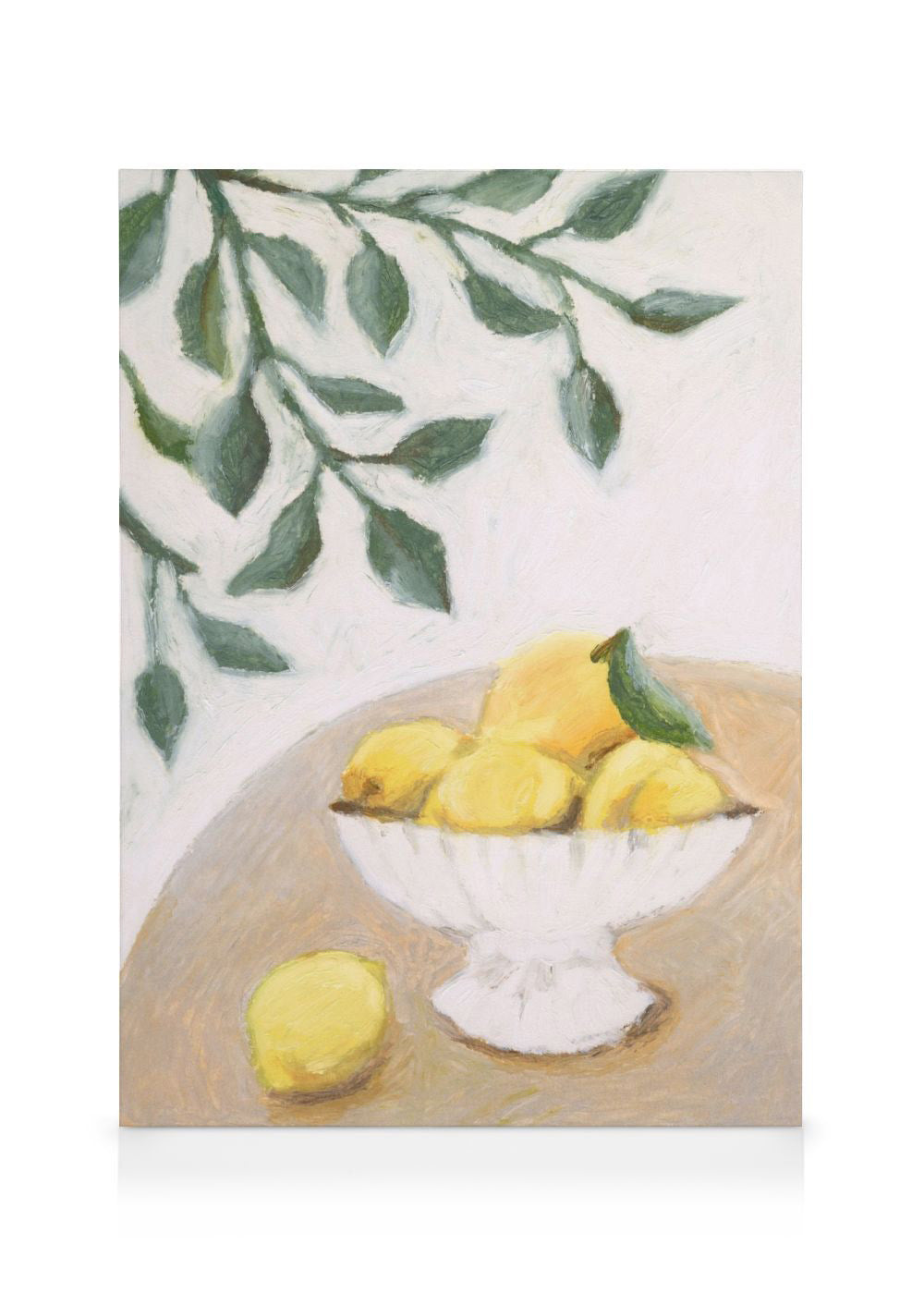 Bowl of Citrus Canvas print