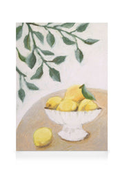 Bowl of Citrus Canvas print
