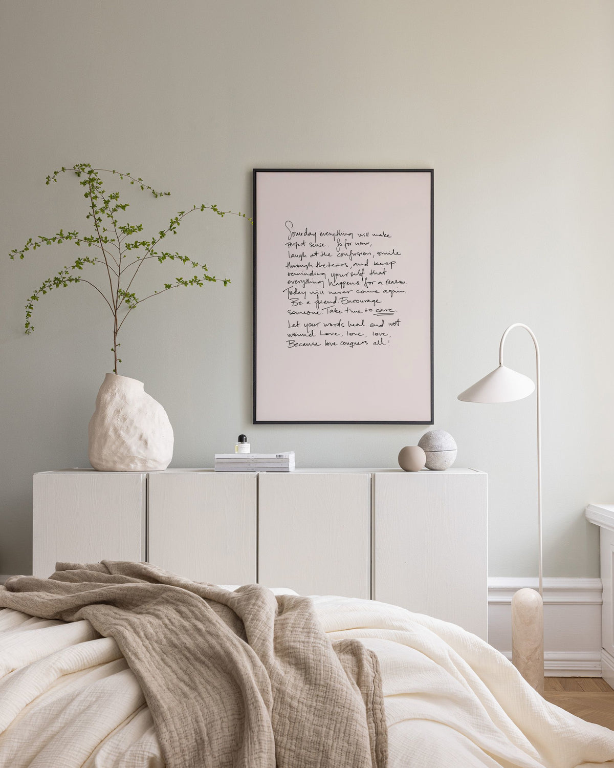 The Letter Canvas print