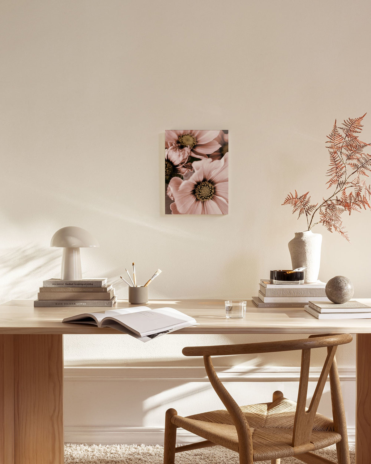 Lovely Pink Flowers Canvas print
