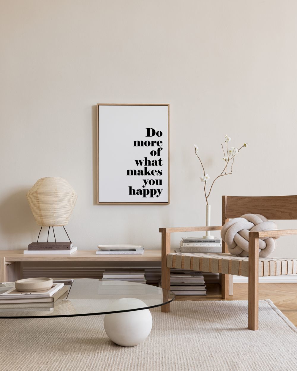 Makes You Happy Canvas print