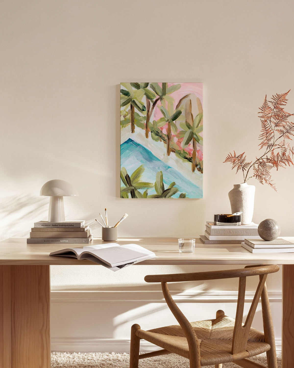 Poolside Vibes Canvas print