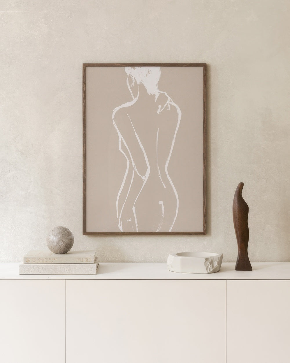 Female Figure Print
