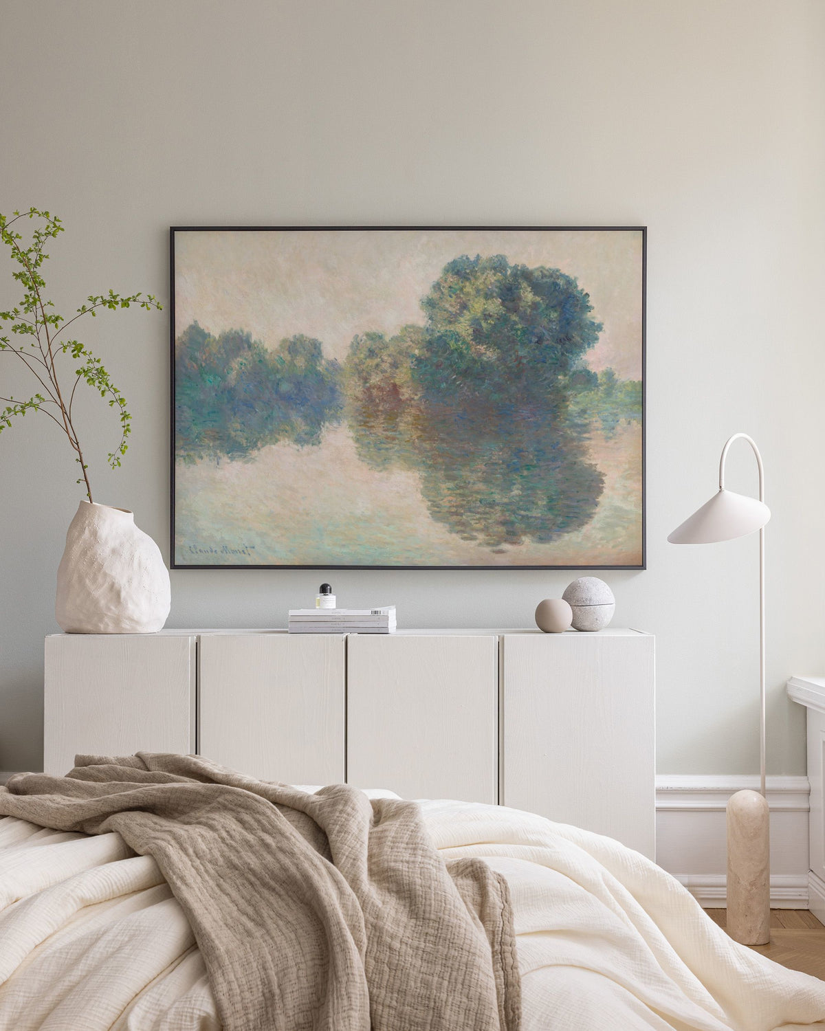 Monet - The Seine at Giverny Canvas print