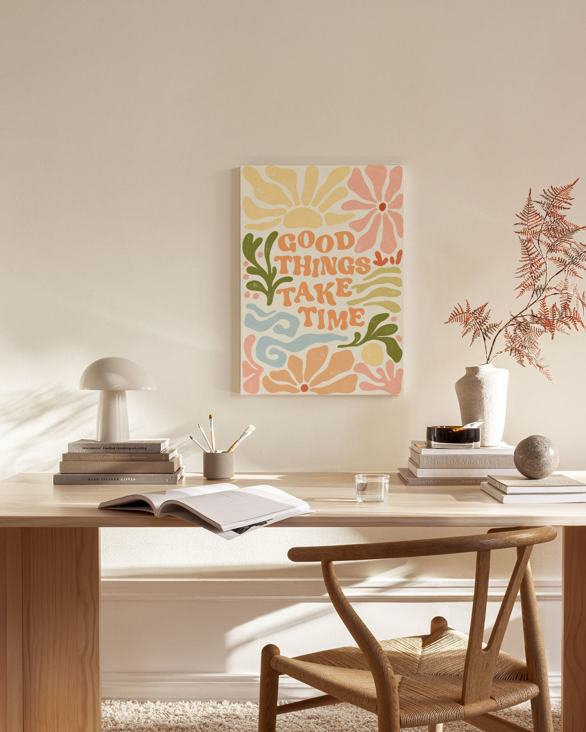 Good Things in Pastel Canvas print