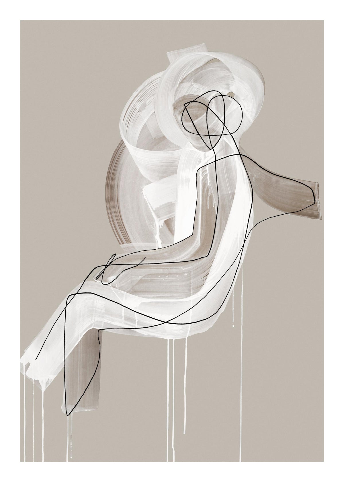 Peytil - Cappuccino Print