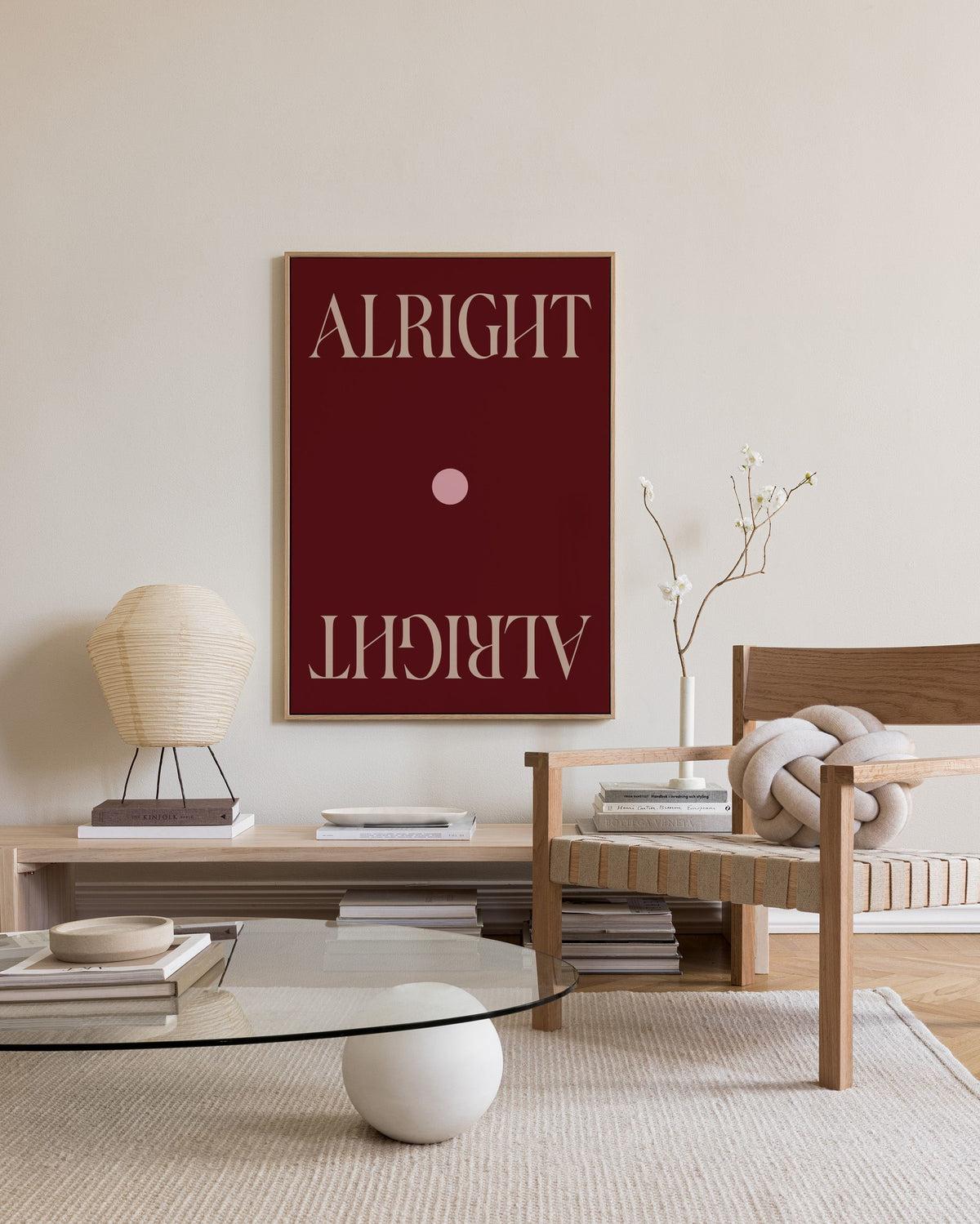 Alright Canvas print